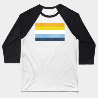 Shimmer AroAce Pride Flag Baseball T-Shirt